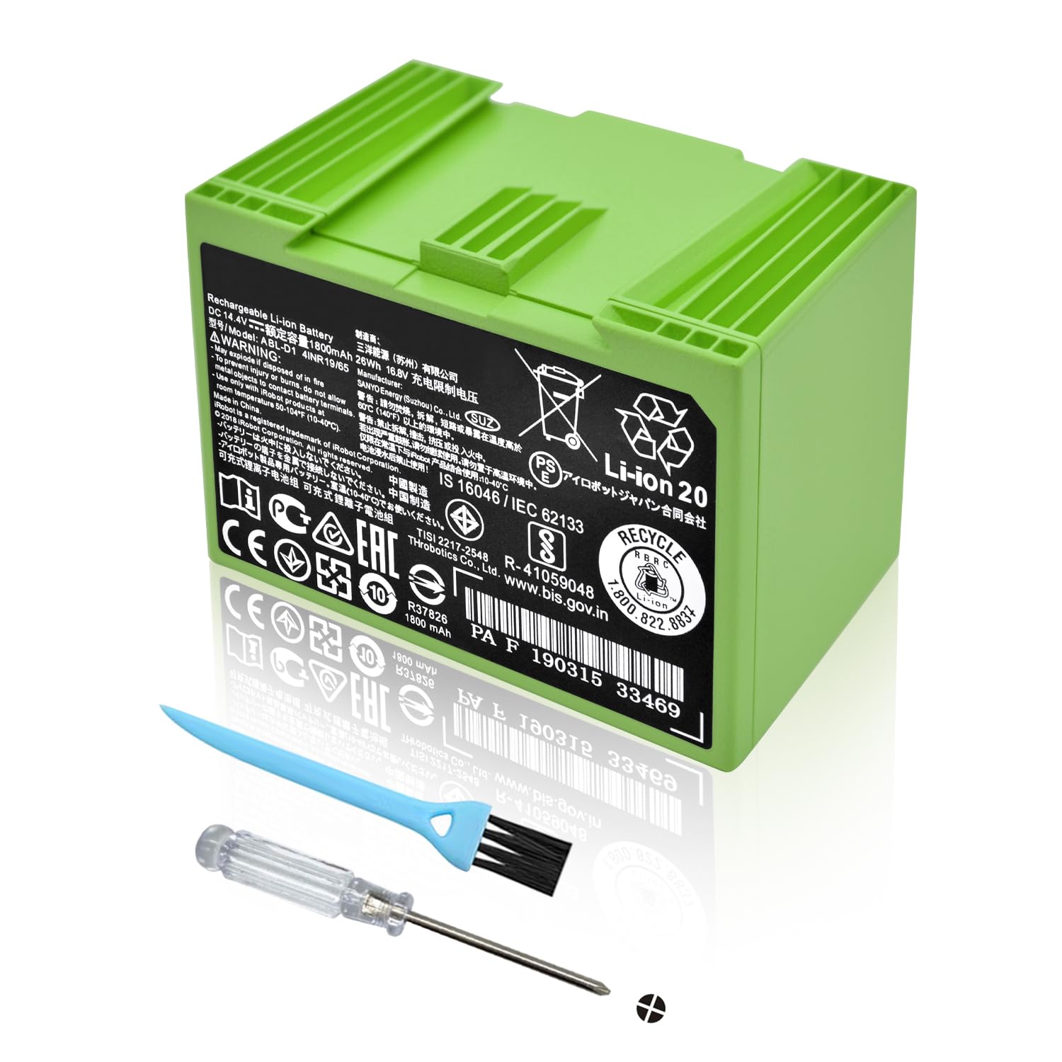 Amazon.com: ABL-D1 Battery for iRobot Roomba i7 j7 e5 e6 e5150
